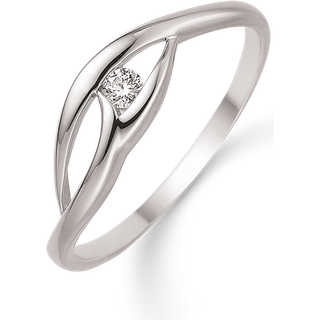 Støvring Design 8 Karat Hvidguld Ring 92232016