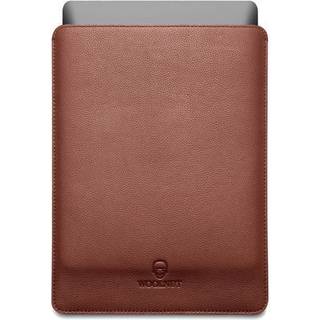 Woolnut læder sleeve (Macbook Air /Pro 13") - Brun