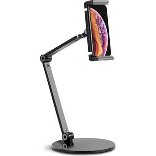 WERGON - Villy - iPhone / Smartphone / Tablet - Aluminium Fleksibel Design holder 7-13 - Sort