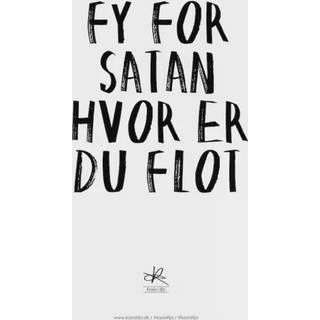 Kasia Lilja - SATAN FLOT - Kort - A5