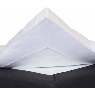 Kuvertlagen 90x200 cm - bomuld - Cool feel - hvid - ProSleep