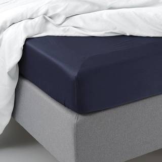Bambus faconlagen | Navy blue | 160x200