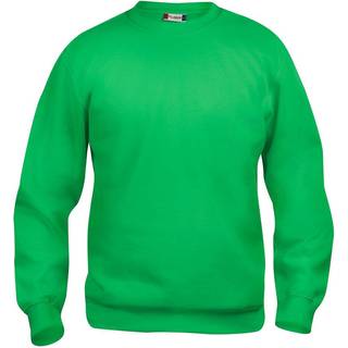 Clique 21020 Basic Roundneck Junior / Sweatshirt / Trøje Apple green 150/160