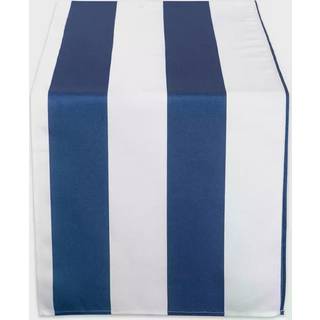 DII Nautical Blue Cabana Stripe Outdoor Table Runner