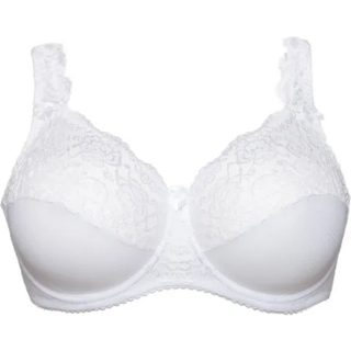 Beate Bra Plain - 3 Parts - Full Cup - Bøjle Bh - Hvid