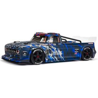Arrma - ARA7615V2T1 - 1/7 INFRACTION STREET BASH 6S BLX ALL-ROAD RESTO-MOD TRUCK (MED HÅNDBREMSE) - Blå