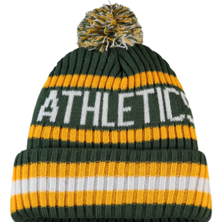 47 MLB unisex -voksne officielt licenseret primært logo Bering Sport Strik mansjet Pom Beanie Cold Weather Hat - Washington Nationals Red