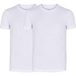 2-pak JBS bambus T-shirts til drenge, hvid, str. 7-8 år