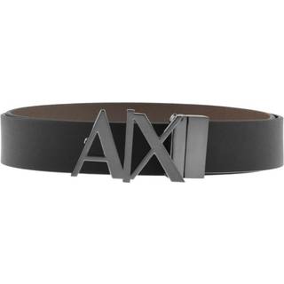 Armani Exchange Reversible Belt Black Brown