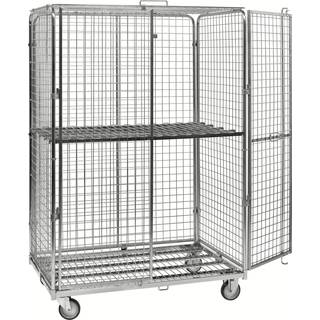 4 sidet sikkerhedscontainer, 120x80x187