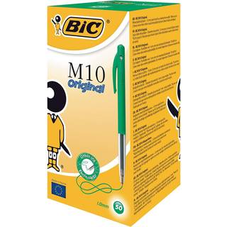 BIC kuglepen M10 Clic M, grøn