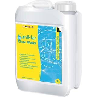 Clear Water, 3 ltr. (Saniklar) Flydende Flokningsmiddel