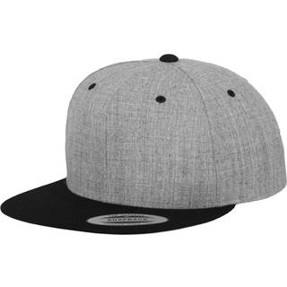 FLEXFIT FX6089MT One Size Heather Grå/Sort Farve