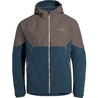 VAUDE Qimsa Softshell Jacket Men Coconut/Dark Sea