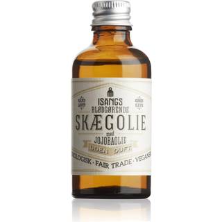 Isangs Blødgørende Skægolie, Uden duft, 50 ml.