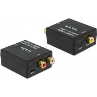 Delock Audio Converter - Analog til Digital HD - Sort