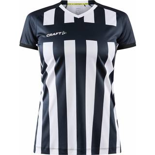 Craft 1910176 progress 2.0 stripe jersey w Kvinde Black/White XS