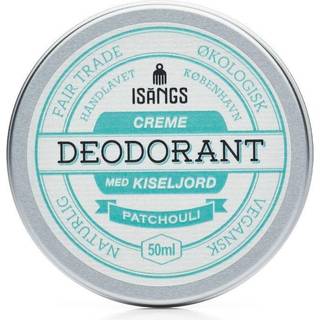 Isangs - Creme Deodorant Med Kiseljord - Patchouli 50 Ml