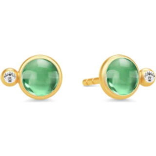 Prime Earstuds Green Amethyst