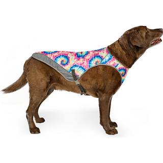 Canada Pooch Dog Cooling Vest - Fordampningskølingsvest til hunde med åndbart meshmateriale og reflekterende foring Justerbar hundekølevest Fanta