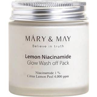 MARY & MAY Lemon Niacinamid Fugtgivende og lysnende maske 125 g - 125 g