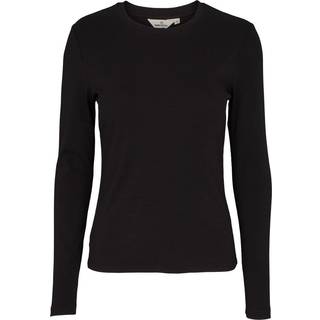 Ludmilla LS Tee - Black M - 96% Cotton (Organic), 4% Elastane - T-shirts