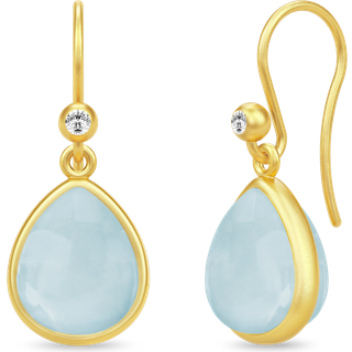 Paloma Earrings Aqua blue