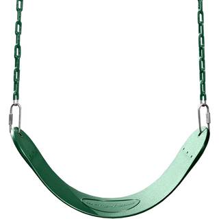 Swing-N-Slide Heavy Duty Green Swing Seat-58 """" Vinyl Coated Chain Backyard Playground Swing til udskiftning eller tilbeh?r