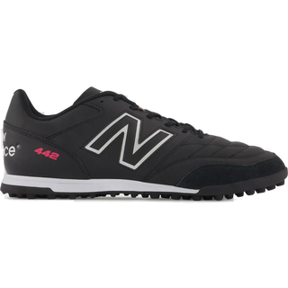 New Balance Mænd 442 V2 TEAM TF i Sort/Hvid læder, Størrelse 44