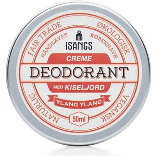 Isangs - Creme Deodorant Med Kiseljord - Ylang Ylang 50 Ml