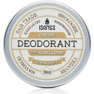 Isangs - Creme Deodorant Med Kiseljord - Uden Duft 50 Ml