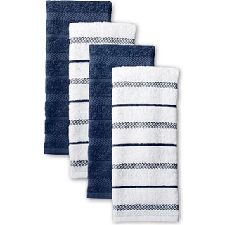 Kitchenaid Albany Kitchen H?ndkl?de 4-Pack Set Blue Willow/White 16 """" X26 """"