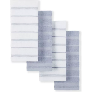 Kitchenaid Albany Kitchen H?ndkl?de 4-Pack Set Lavendel Cream/White 16 """" X26 """"