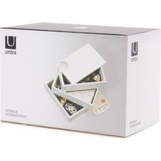 SPINDLE smykkeskrin, hvid