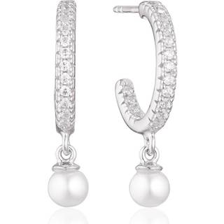 Sif Jakobs Ellera Perla Medio Øreringe Sølv SJ-E12280-CZ-SS - Dame - 925 Sterling Silver