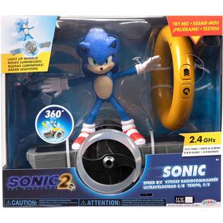 Sonic the Hedgehog fjernstyret Sonic Speed R/C der spinner 360 grader