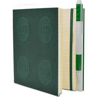 LEGO Notebook with Pen Green