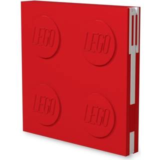 LEGO Notebook with Pen Red