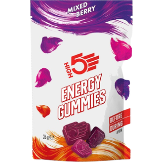 High5 Energi Gummies Berry - 10x26g - Unisex, Ideel til løb og sport, Energigivende snacks