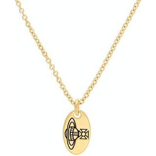 Vivienne Westwood Tag Pendant Gold