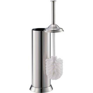 Gatco 1485 toalettborste och kapsel satin nickel