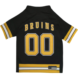 Pets First NHL Boston Bruins Jersey til hunde og katte (Lille) - Lad dit kæledyr være en rigtig NHL-fan!