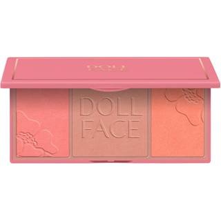 Doll Face Retro Rouge Matte Powder Blush Trios Marilyn
