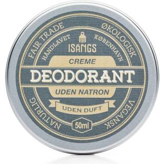 Creme deodorant uden natron - Duftfri - 50 ml