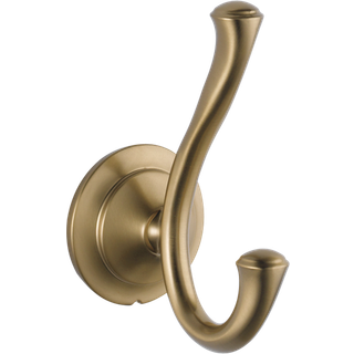 Delta Faucet 79435-CZ Linden Wall Monteret Double Robe/H?ndkl?dekrog i Champagne Bronze