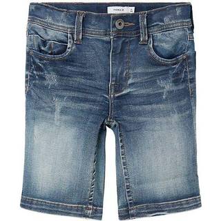 NAME IT Slim Fit Denim Shorts Theo Medium Blue