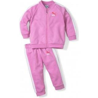 Puma Sweat Cardigan Og Bukser Minicats Jogger Opera Mauve