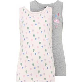 NAME IT 2-Pak Basis Tanktop Dråber