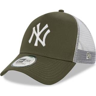 New Era New York Yankees Khaki A-Frame Trucker Cap newera adult unisex Green newera adult unisex Green newera adult unisex Green newera adult unisex G - Osfm