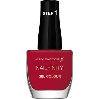 Max Factor Nailfinity Gel Colour Geleneglelak uden UV/LED forsegling Skygge 310 Red Carpet Ready 12 ml - 12 ml